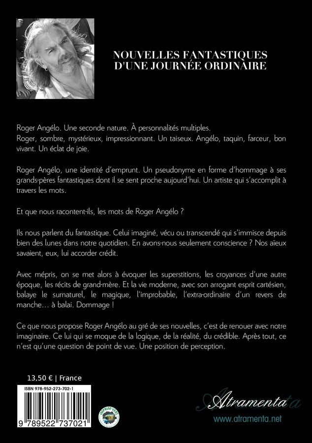 Nouvelles fantastiques d'une journée ordinaire (livre), de Roger Angélo