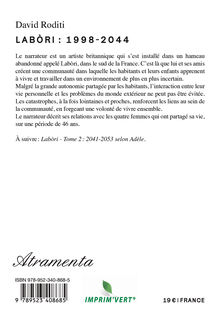 4me de couverture de "Labòri, Tome 1"