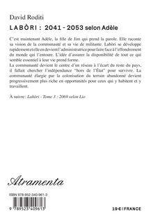 4me de couverture de "Labòri, Tome 2"