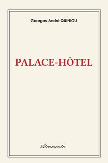 Couverture "Palace-Hôtel"