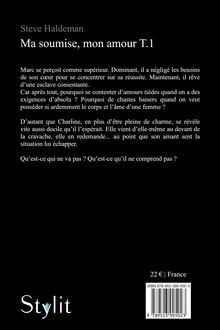 4me de couverture de "Ma soumise, mon amour, Tome 1"