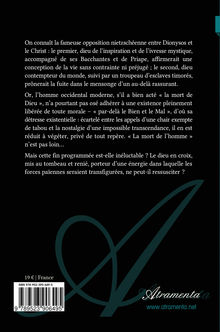 4me de couverture de "Dionysos et le Crucifié"