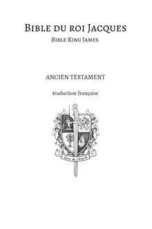 Couverture "Bible du roi Jacques - Bible King James - Ancien testament"