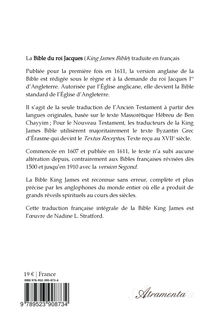 4me de couverture de "Bible du roi Jacques - Bible King James - Nouveau testament"