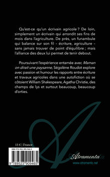 4me de couverture de "Carnets d'une écrivaine agricole"