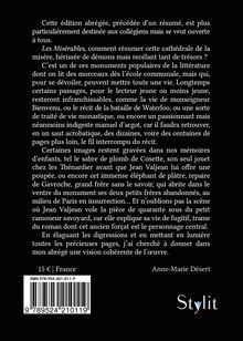 4me de couverture de ""Les Misérables" de Victor Hugo - Résumé et morceaux choisis"