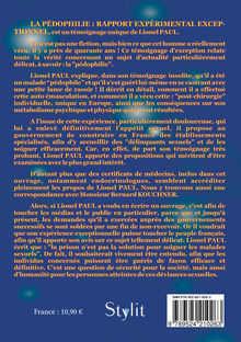 4me de couverture de "La Pédophilie"