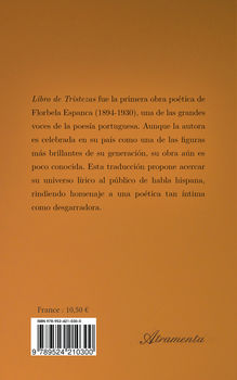 4me de couverture de "Libro de Tristezas"