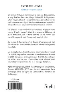 4me de couverture de "Entre les lignes"