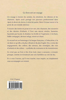 4�me de couverture de "Ma vie &agrave; cœur ou vers"