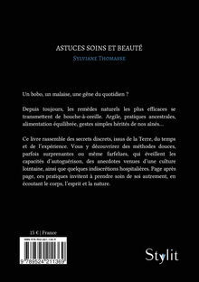 4ème de couverture de "Astuces Soins et Beauté"