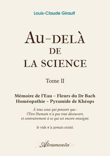 Couverture "Au-delà de la science"