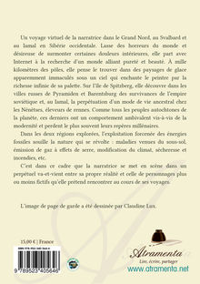 4ème de couverture de "Éden de glace"