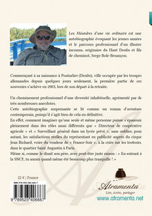 4me de couverture de "Méandres d'une vie ordinaire"