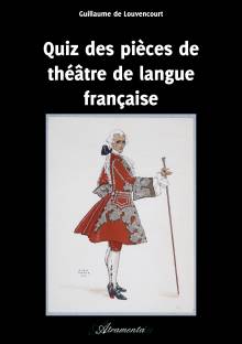 Couverture "Quiz des pièces de théâtre de langue française"